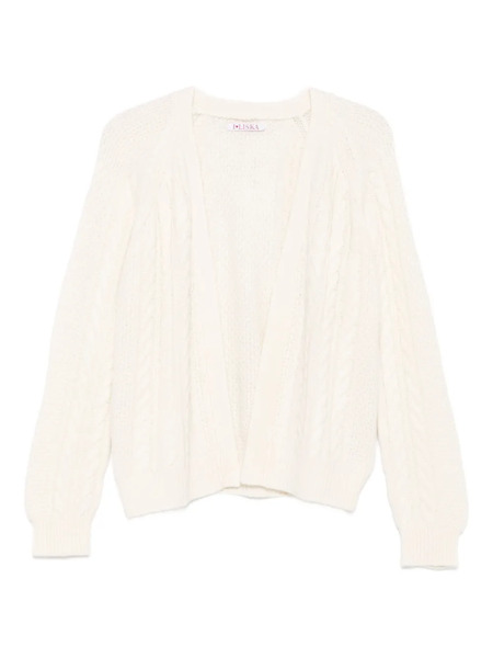  Liska Cable-knit Cardigan - Neutrals 