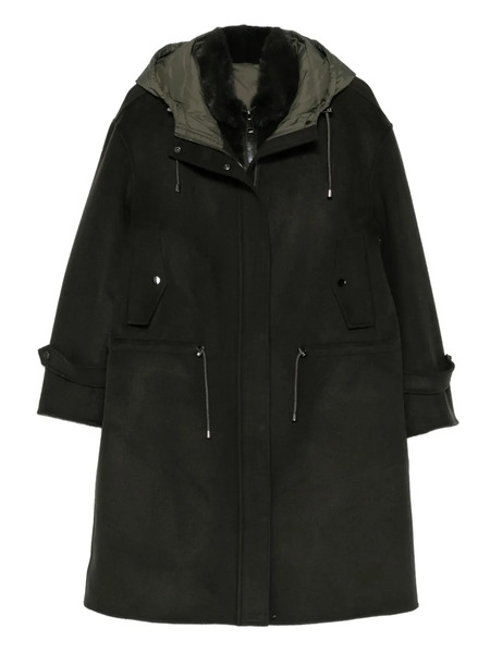  Liska Cashmere Coat - Green 