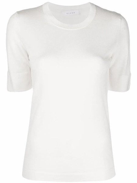  Liska Crew-neck Knitted Top - Neutrals 
