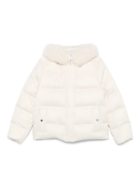  Liska Fur-trimmed Quilted Jacket - Neutrals 