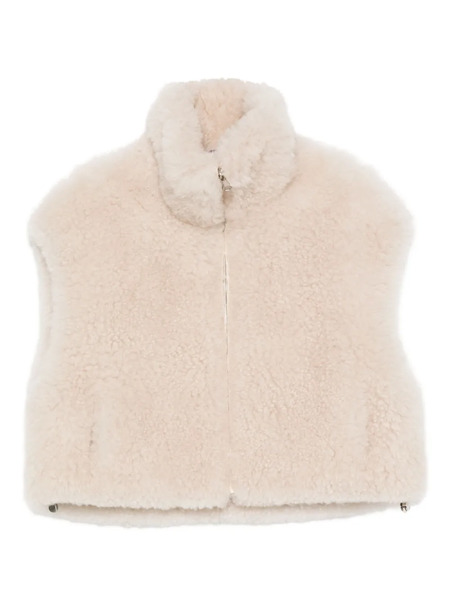  Liska High-neck Gilet - Neutrals 