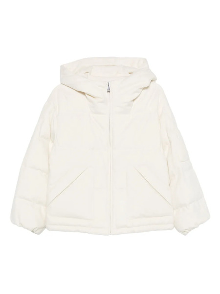  Liska Hooded Quilted Jacket - Neutrals 