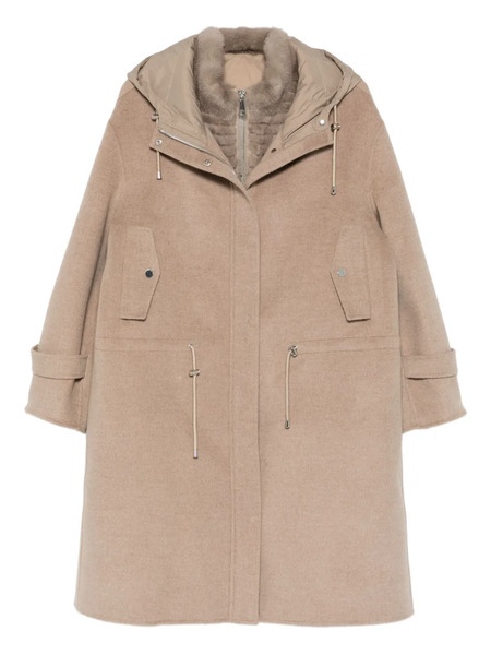  Liska Layered Coat - Neutrals 