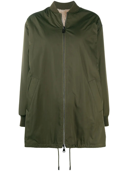  Liska Oversize Bomber Jacket - Green 
