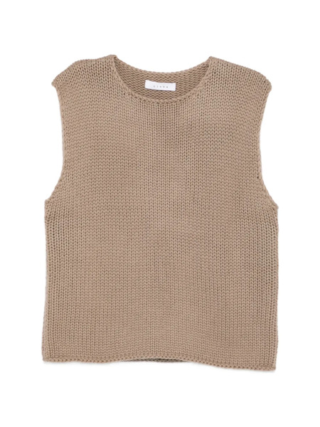  Liska Round-neck Vest - Neutrals 