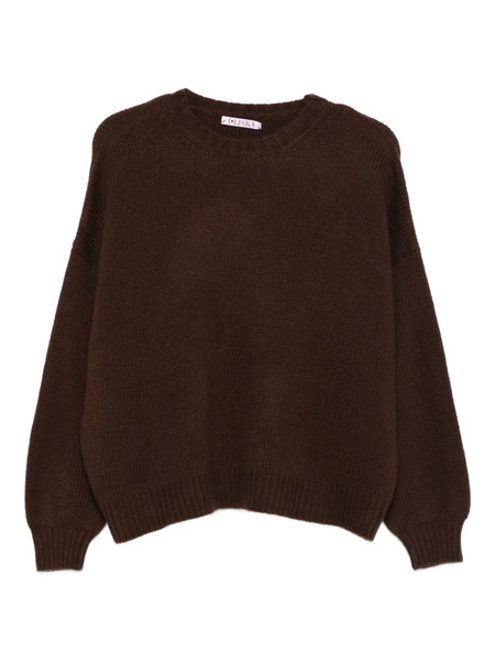  Liska Sandra Crew-neck Sweater - Brown 