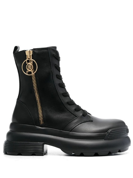  Liu Jo Amy Lace-up Ankle Boots - Black 