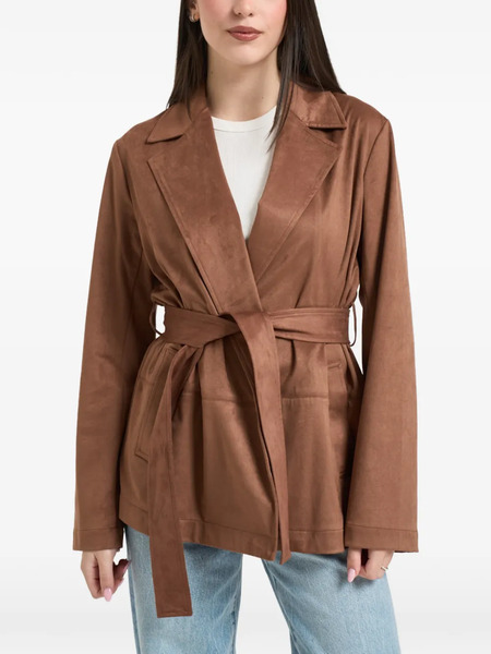  Liu Jo Belted Jacket - Brown 