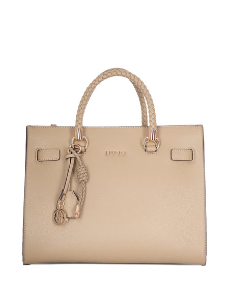  Liu Jo Braided-handle Tote Bag - Neutrals 