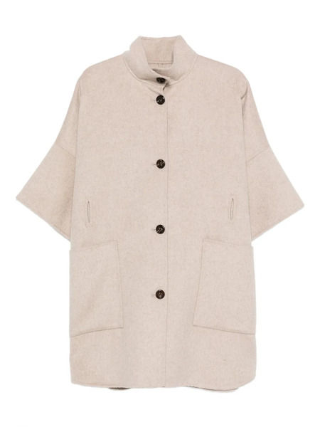  Liu Jo Button-fastening Single-breasted Coat - Neutrals 