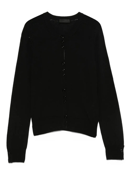  Liu Jo Button-front Knitted Cardigan - Black 