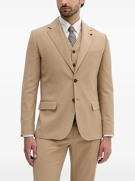  Liu Jo Buttoned Suit Vest - Brown 