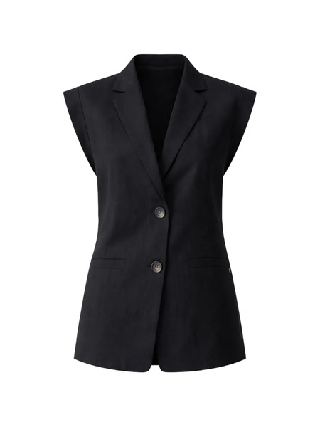  Liu Jo Buttoned Waistcoat - Black 