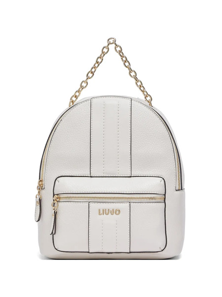  Liu Jo Chain Detail Backpack - Neutrals 