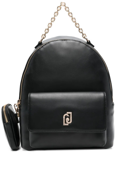  Liu Jo Chain-strap Backpack - 22222 Black 