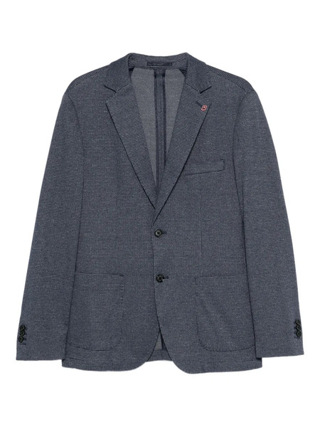  Liu Jo Checked Single-breasted Blazer - Blue 