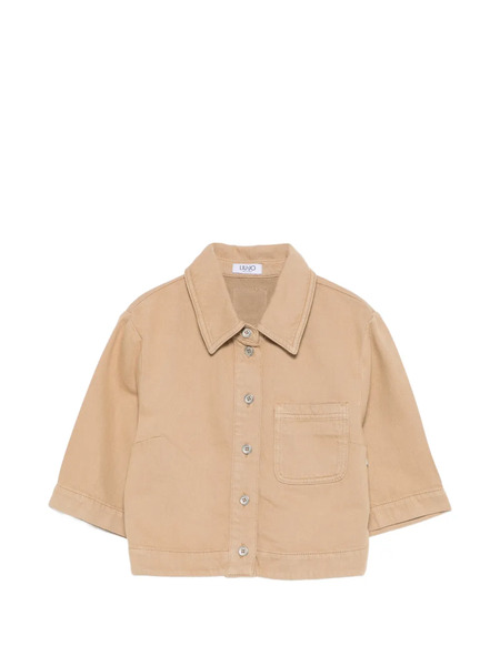  Liu Jo Chest-pocket Buttoned Shirt - Neutrals 
