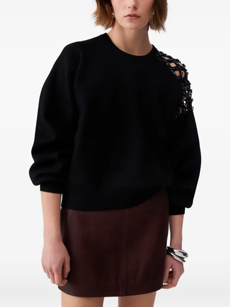  Liu Jo Crew-neck Sweater - Black 