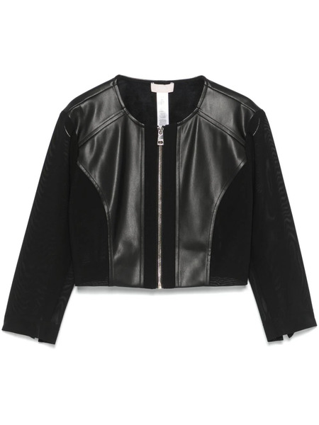  Liu Jo Cropped Jacket - Black 