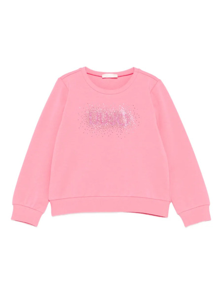  Liu Jo Crystal-embellished Sweatshirt - Pink 