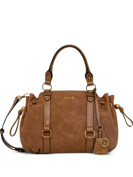  Liu Jo Drawstring Top Handle Satchel - Brown 