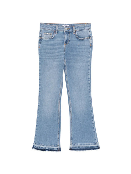  Liu Jo Embellished Flared Jeans - Blue 