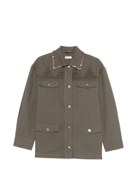  Liu Jo Embellished Jacket - Green 