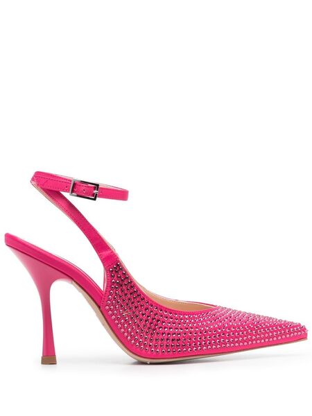  Liu Jo Embellished Pointed-toe Pumps - Pink 