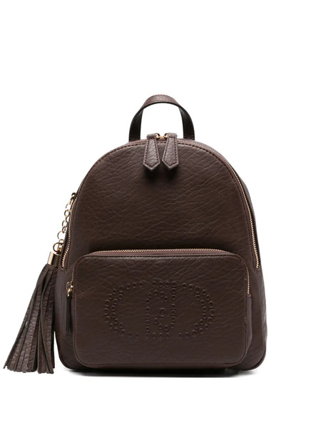  Liu Jo Embossed-logo Backpack - Brown 
