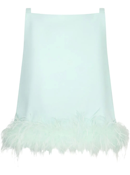  Liu Jo Feather-trim Blouse - Green 