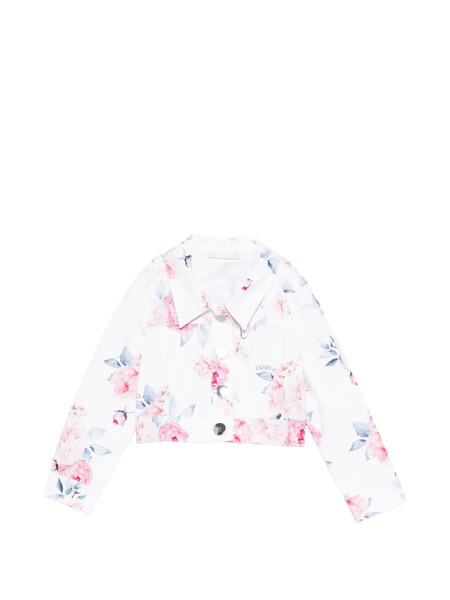  Liu Jo Floral Jacket - White 