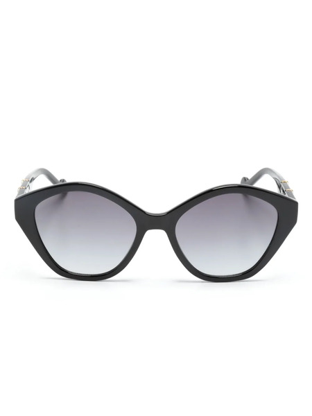  Liu Jo Geometric-frame Sunglasses - Black 