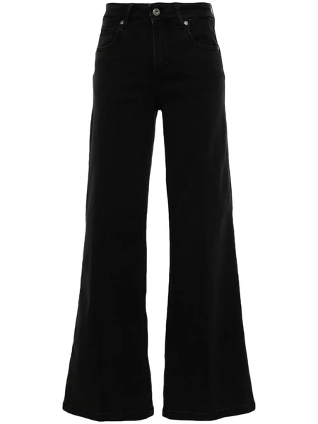  Liu Jo High-rise Flared Jeans - Black 
