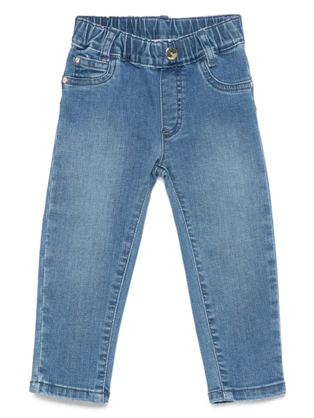  Liu Jo Kids Five-pocket Elasticated Jeans - Blue 