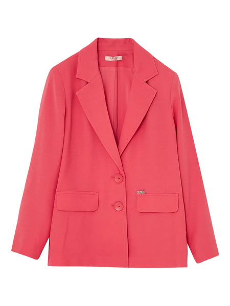  Liu Jo Kids Single-breasted Blazer - Red 