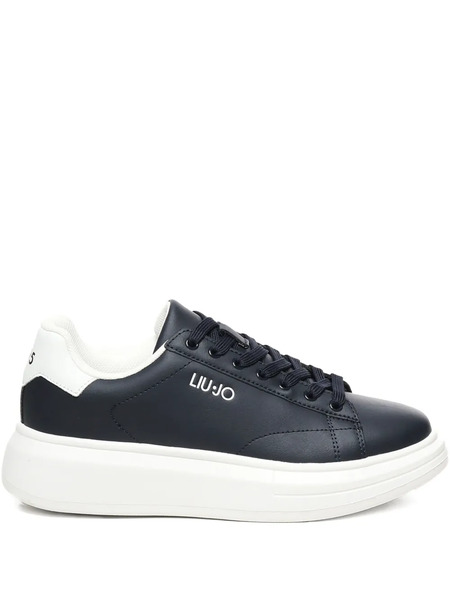  Liu Jo Lace-up Platform Low-top Sneakers - Blue 