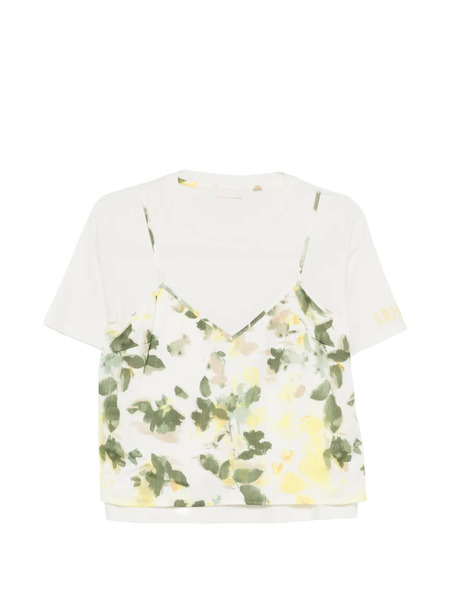  Liu Jo Layered T-shirt - Neutrals 