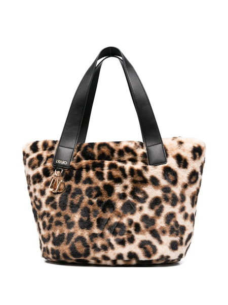  Liu Jo Leopard-print Top-handle Tote Bag - Neutrals 