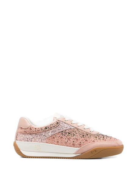  Liu Jo Lewis Studded Sneakers - Pink 