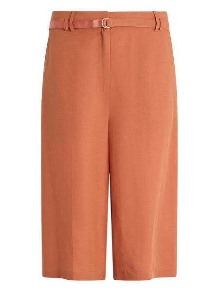  Liu Jo Linen Bermuda Shorts - Orange 