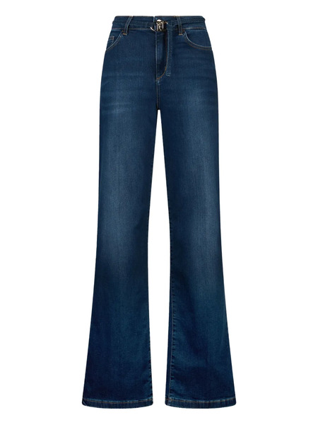  Liu Jo Logo-buckle Jeans - Blue 