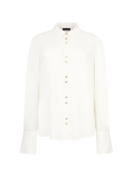  Liu Jo Logo Button Cuff Shirt - Neutrals 