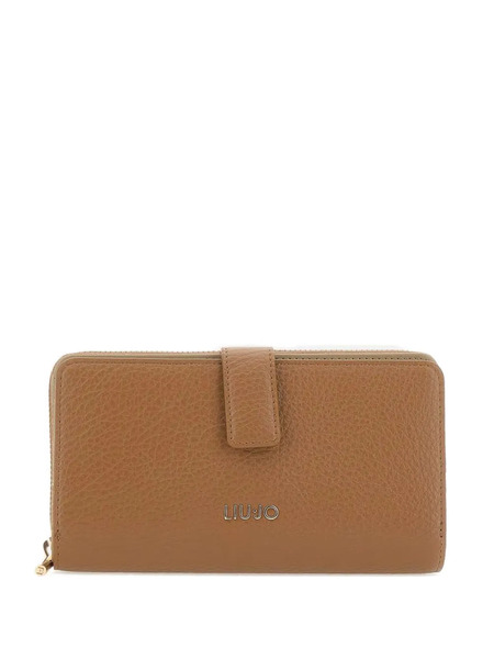  Liu Jo Logo-detail Zip Wallet - Brown 