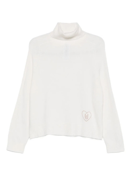  Liu Jo Logo-embellished Jumper - White 