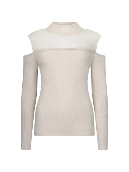  Liu Jo Logo-embellishment Sweater - Neutrals 