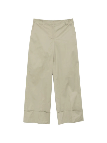  Liu Jo Logo-embroidered Trousers - Neutrals 