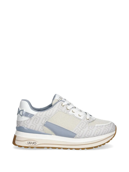  Liu Jo Logo-pattern Sneakers - Neutrals 