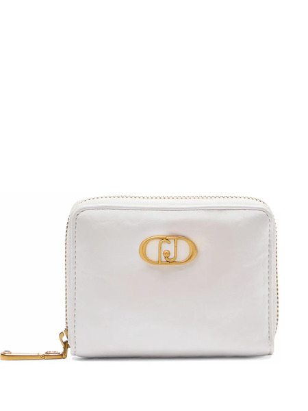  Liu Jo Logo-plaque Wallet - White 