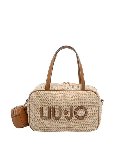  Liu Jo Logo Top Handle Shoulder Bag - Neutrals 