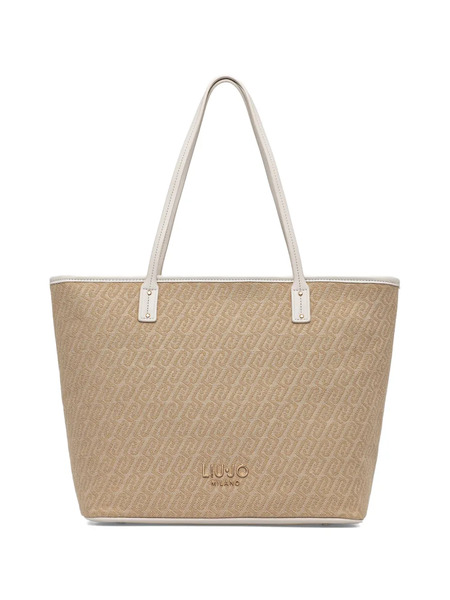 Liu Jo Patterned Tote Bag - Neutrals 